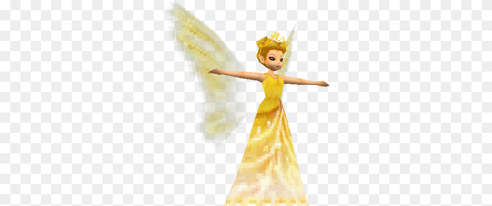 Ds Dsi Tinker Bell Queen Clarion Low Poly The Fairy, Adult, Wedding, Person, Woman Png Image