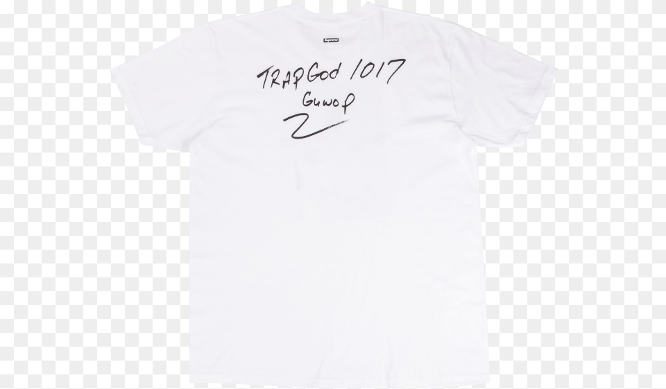 Ds New Supreme Gucci Mane Tee T Shirt Fw16 Rare Box, Clothing, T-shirt, Text Png Image