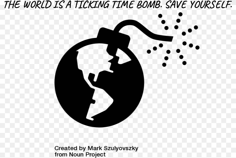 Ds106 The World Is A Ticking Time Bomb Graphic Design Png