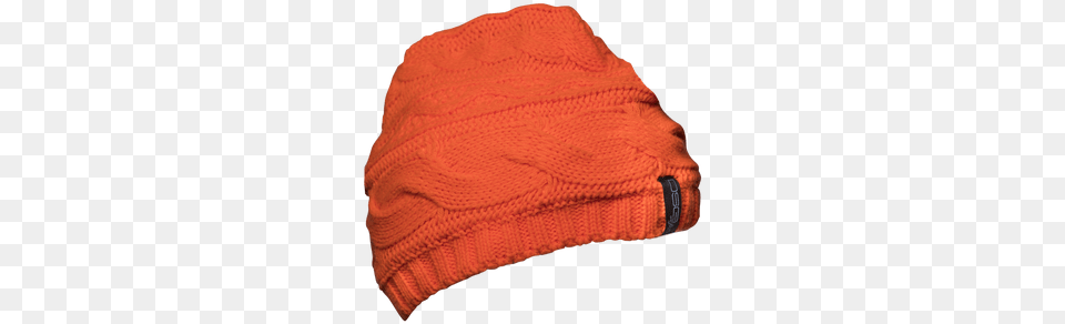 Dsg Hunt Knit Beanie Blaze Orange Beanie, Cap, Clothing, Hat Png