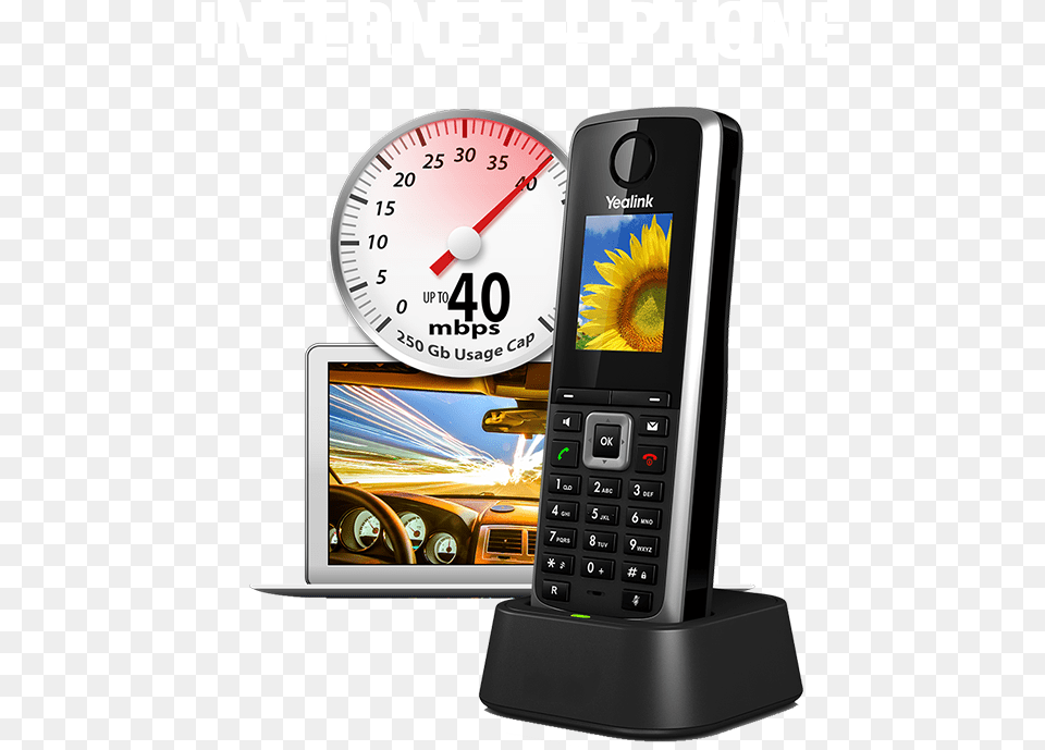 Dsl High Speed Internet Amp Phone Yealink W52p Cordless Phone Electronics, Mobile Phone Free Transparent Png