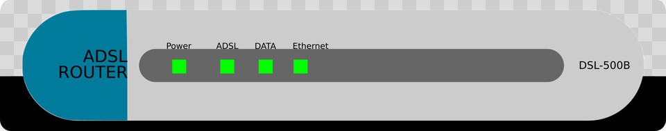 Dsl Modem Router Asymmetric Digital Subscriber Line Residential, Electronics, Hardware Free Transparent Png