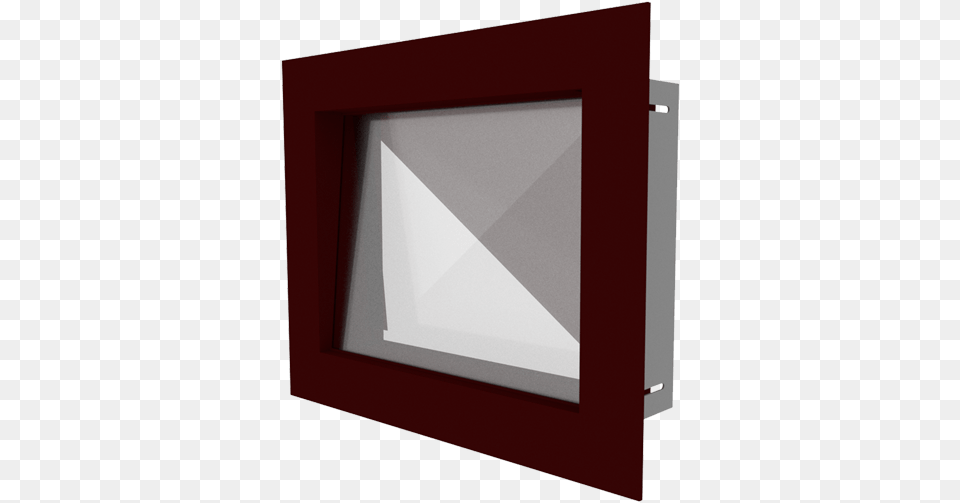 Dt Phg Render Front View Mirror, Electronics, Screen, Mailbox, Triangle Free Transparent Png