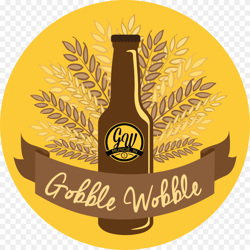 Dtm Gobblewobblelogo Label, Alcohol, Beer, Beer Bottle, Beverage Free Png Download