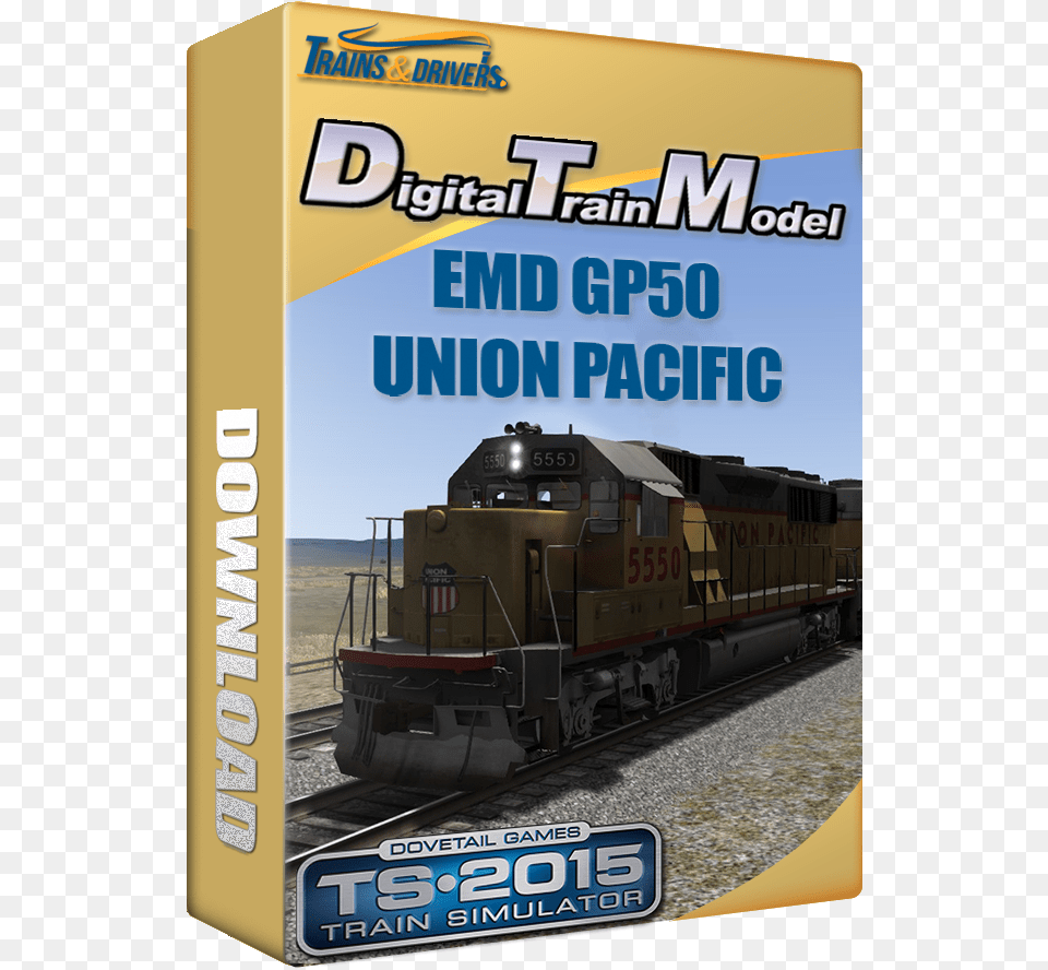 Dtm Gp 50 Union Pacific Ts 2015 Train Simulator Starter Pack Mnchen, Railway, Transportation, Vehicle, Locomotive Free Transparent Png