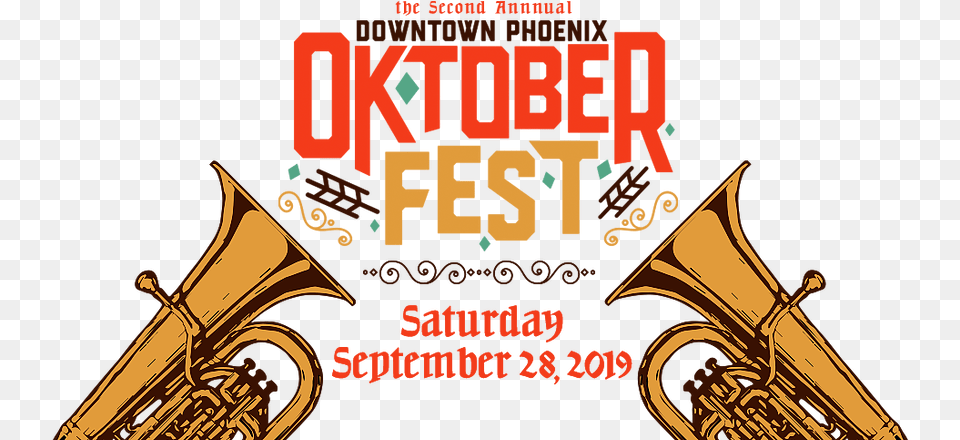 Dtphx Oktoberfest Header, Brass Section, Horn, Musical Instrument, Tuba Png Image