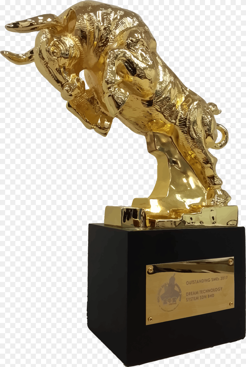 Dts Gba2017 Trophy Golden Bull Award 2018 Free Png