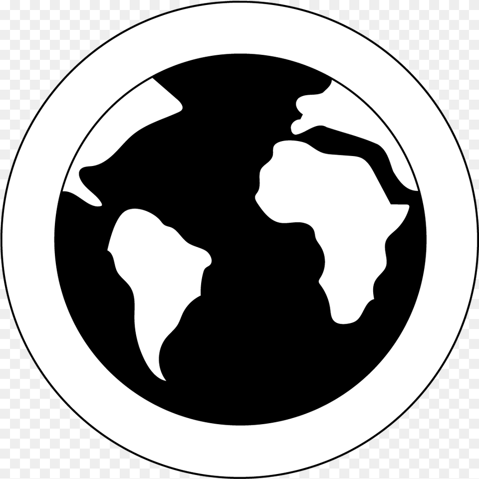 Dts U2014 Ywam Nrnberg Globe Icon Black And White, Astronomy, Outer Space, Planet, Person Free Transparent Png