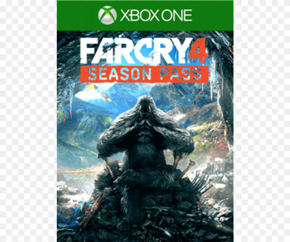 Du Jeu Season Pass Far Cry 4 Xbox One Sur Xbox Far Cry 4 Valley Of The Yetis, Animal, Ape, Mammal, Wildlife Free Png