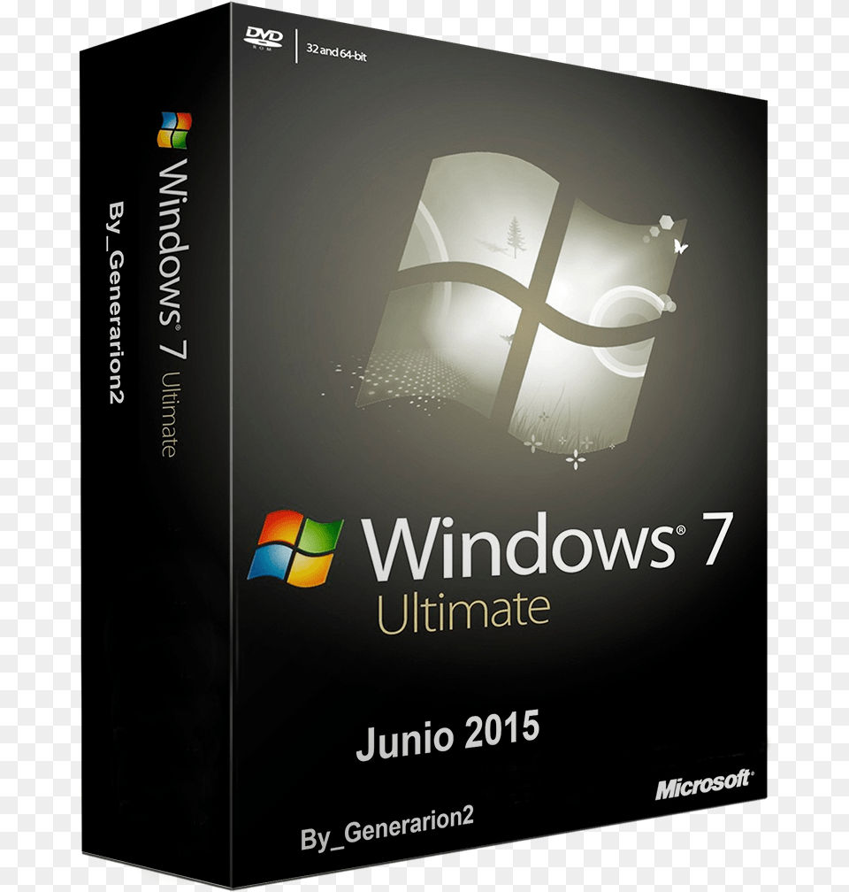 Dual Boot Vista X32 Windows 7 X64 Updates Windows 7 Ultimate Cover, Advertisement, Poster Free Transparent Png