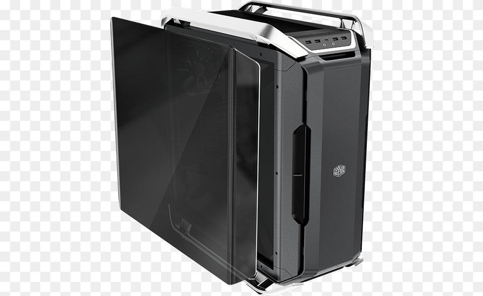 Dual Curved Tempered Glass Side Panel Computer Case, Appliance, Device, Electrical Device, Washer Free Transparent Png