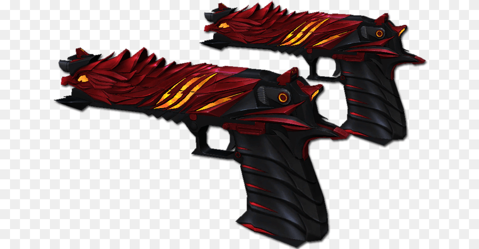 Dual Desert Eagle Phoenix Ranged Weapon, Firearm, Gun, Rifle Free Transparent Png