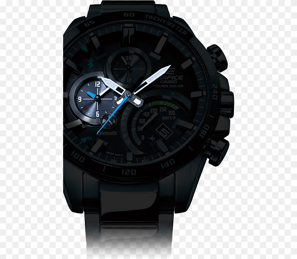 Dual Dial World Time Casio Eqb 501xdb 1a Sleva 10 Po Registraci Doprava, Arm, Body Part, Person, Wristwatch Png Image