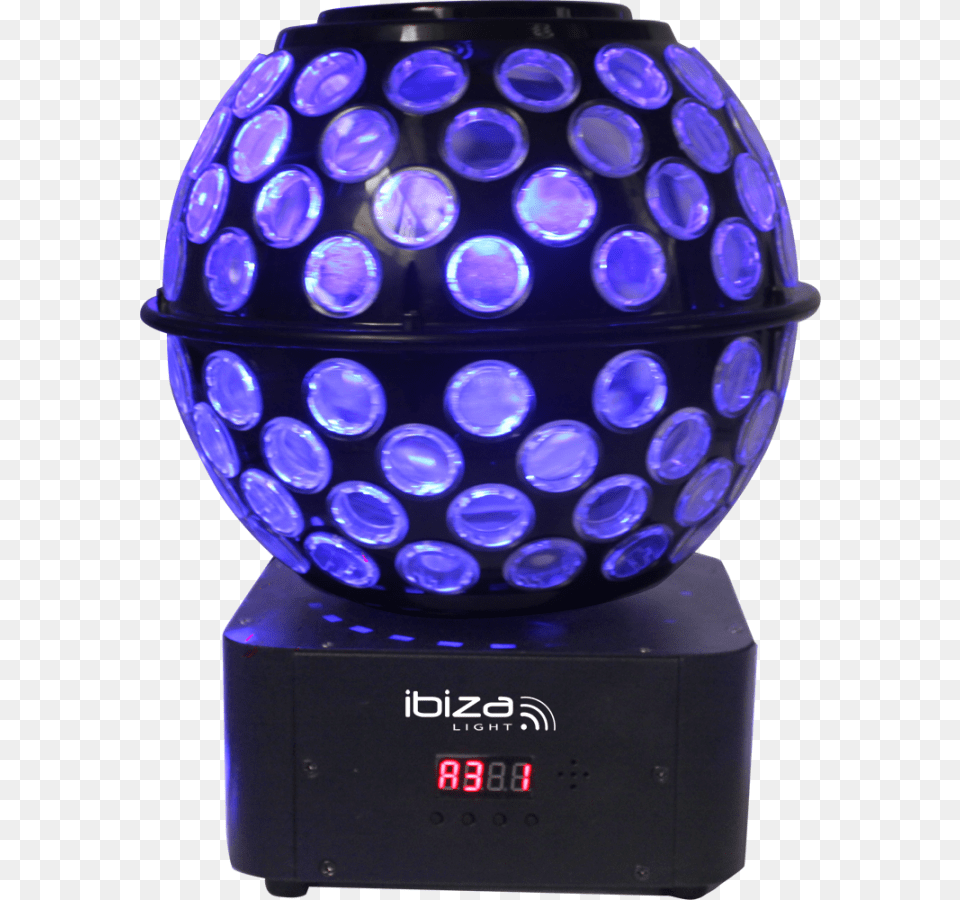 Dual Light Effect With Gobos U0026 Rgbw Beams Ibiza Light Effect Moving Ball, Sphere, Electronics, Screen, Computer Hardware Png Image