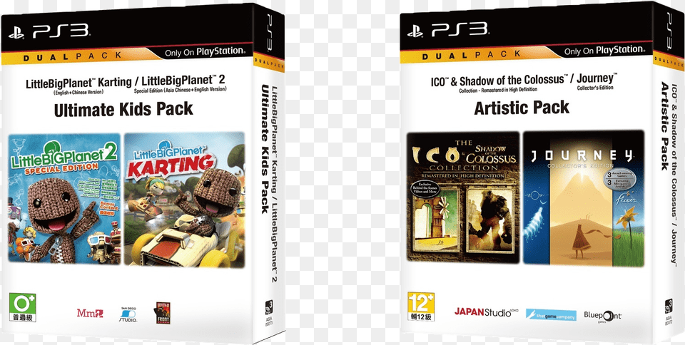 Dual Pack Title List Ico Amp Shadow Of The Colossus, Book, Publication, Toy, Person Free Png Download