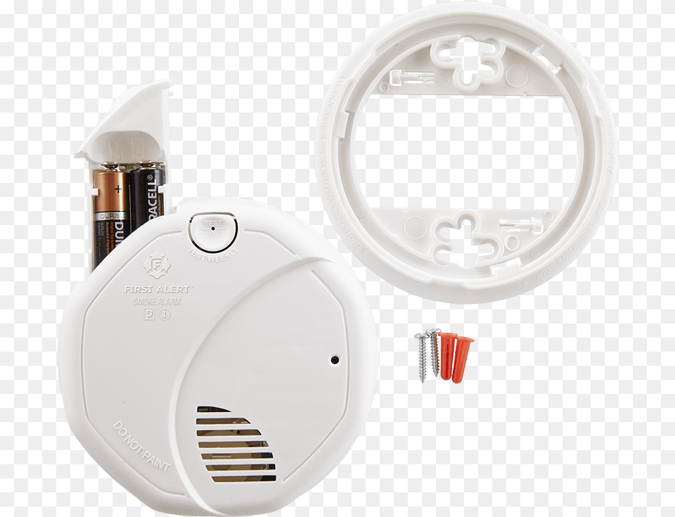 Dual Sensor Smoke And Fire Alarm Battery Powered Circle, Computer Hardware, Electronics, Hardware, Mouse Png