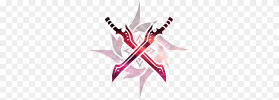 Dual Soul Dual Sword Logo, Weapon, Art, Person Free Png