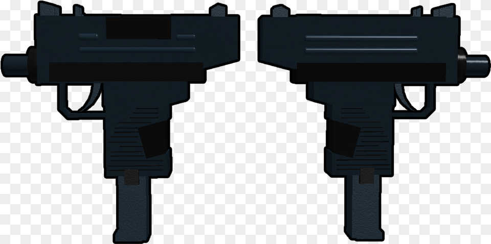Dual Uzis Double Cartoon Lil Uzi Gun, Firearm, Handgun, Weapon, Adapter Free Png Download