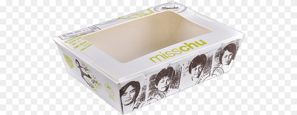 Dual Window Kraft Paper Disposable Meals Box Paper, Adult, Female, Person, Woman Free Png