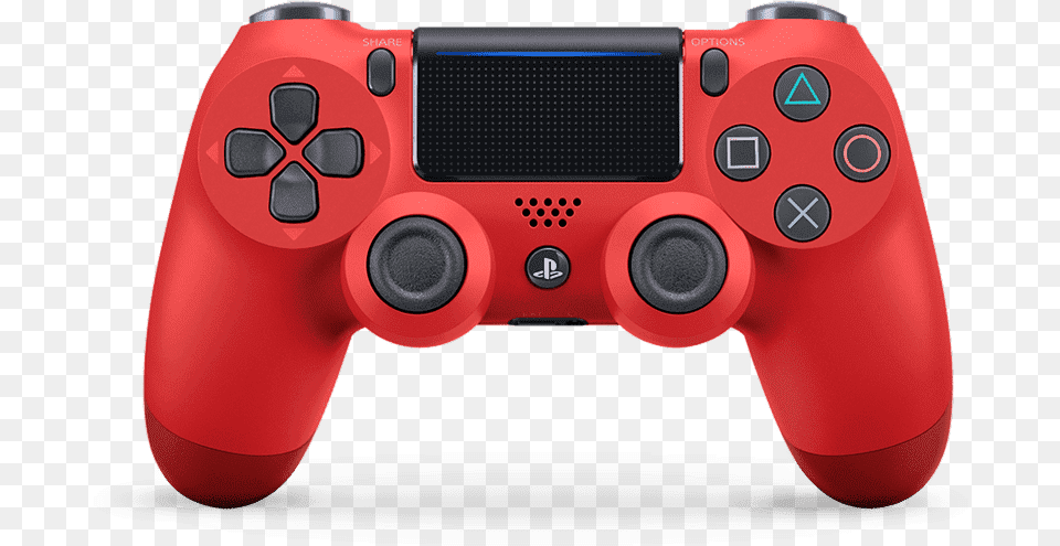 Dualshock Wireless Controllers Product Ps4 Controller Transparent Red, Electronics, Joystick, Speaker Free Png Download