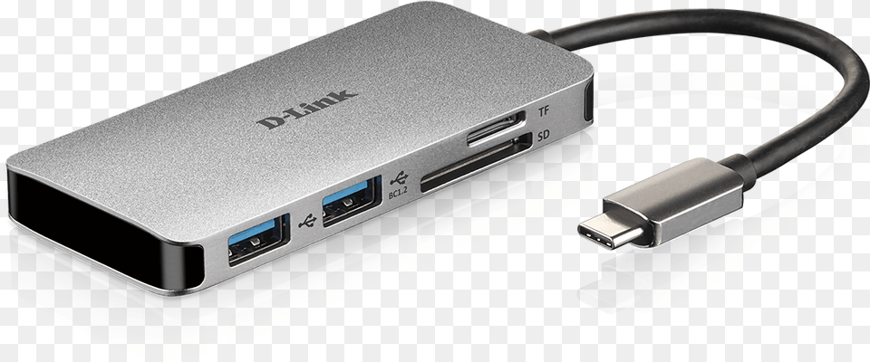 Dub M610 6 In 1 Usb C Hub With Hdmicard Reader And, Electronics, Hardware, Adapter, Mobile Phone Free Png Download