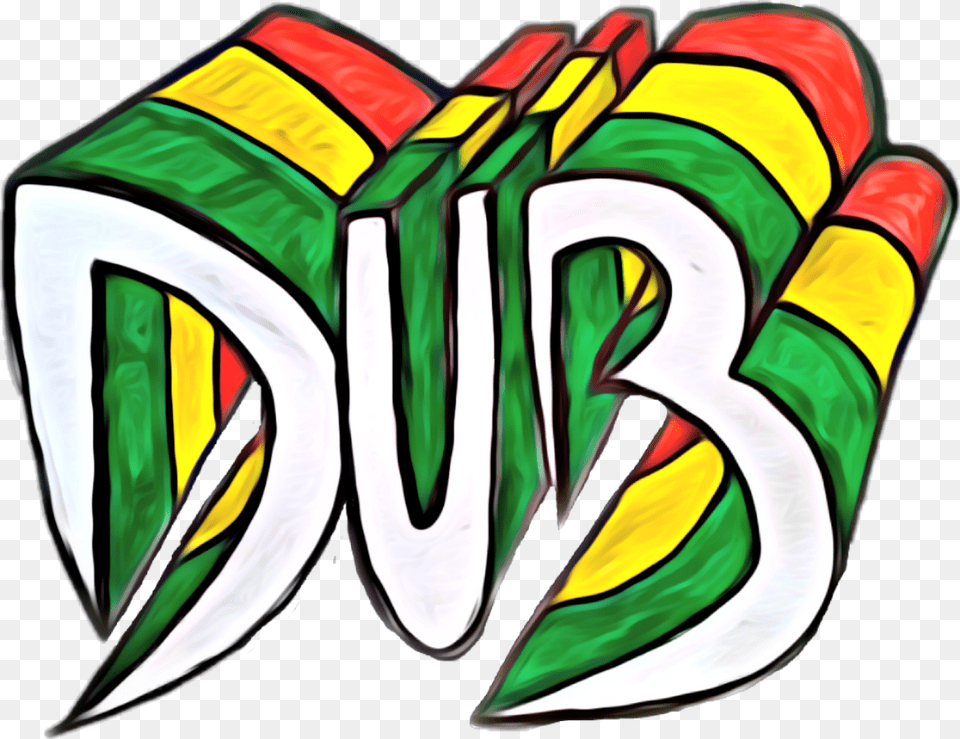 Dub Sticker Reggae, Art, Text Png Image