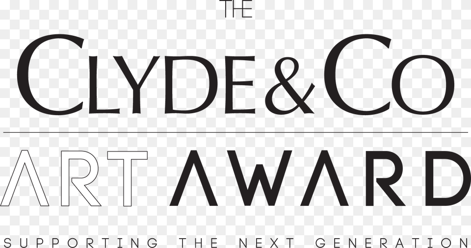 Dubai Clyde Co Art Awards, Text, Alphabet, Ampersand, Symbol Free Transparent Png