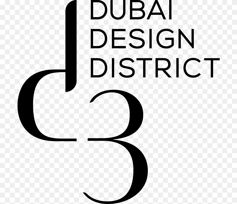 Dubai Design District Logo, Stencil, Text, Symbol, Number Free Png Download