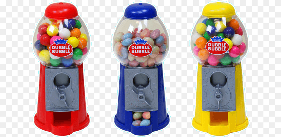 Dubble Bubble Dispenser Gumball Machine Dubble Bubble Gumball Machine Bank, Food, Sweets Free Transparent Png