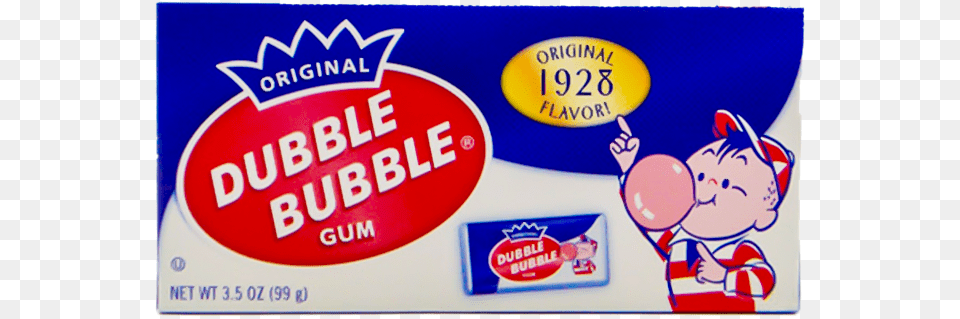 Dubble Bubble Original Gum Box Cartoon, Baby, Person, Face, Head Free Transparent Png