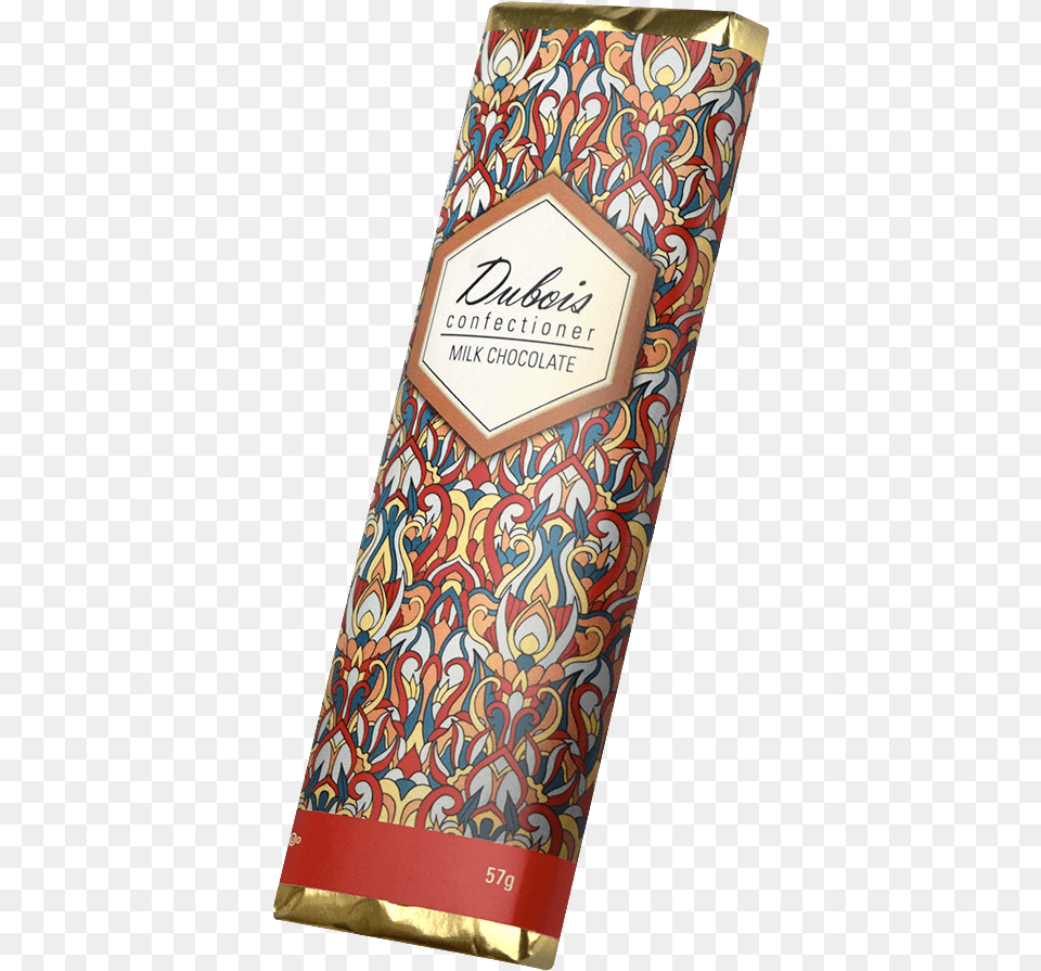 Dubois Milk Chocolate Barclass Paisley, Book, Publication, Bottle, Incense Free Png