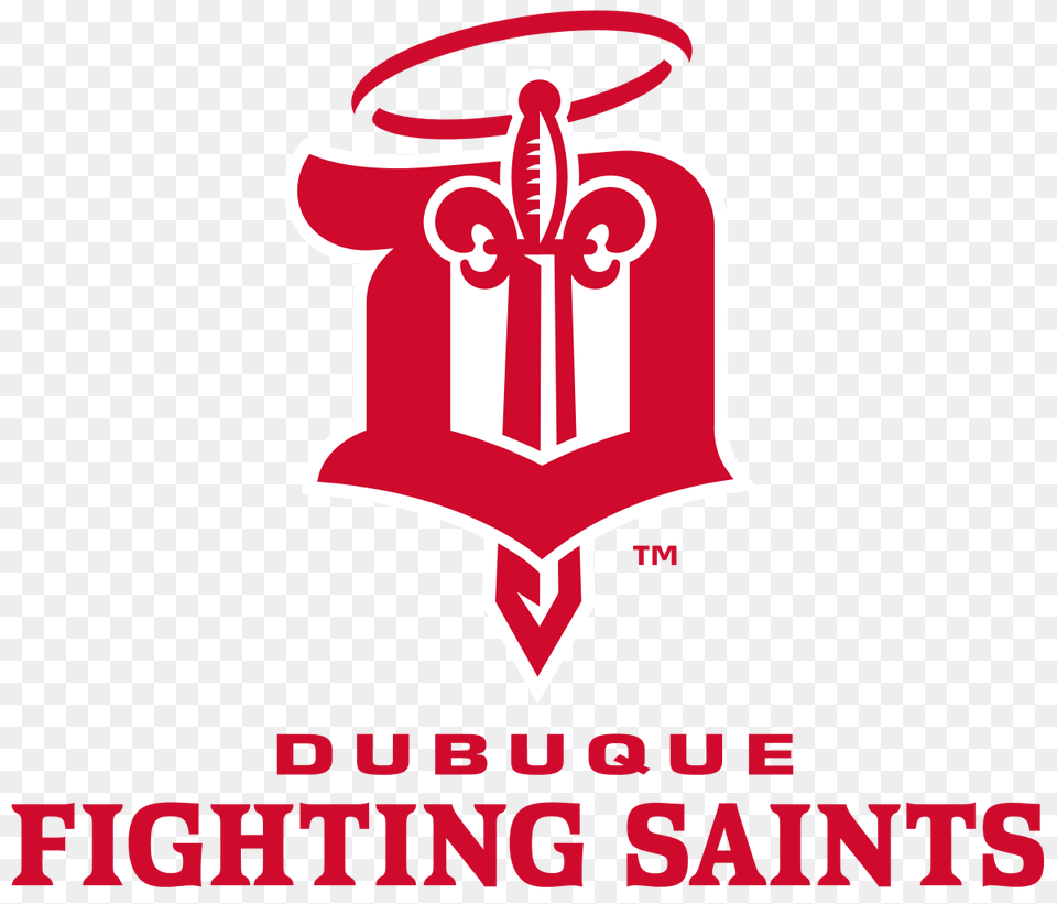 Dubuque Fighting Saints Full Logo, Dynamite, Weapon Png