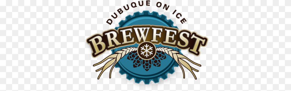 Dubuque On Ice Brewfest Dubuque, Emblem, Logo, Symbol, Food Free Transparent Png