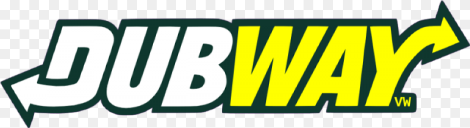 Dubway Printed Green Yellow Amp White Sticker Animation Subway Logo Gif Free Png Download