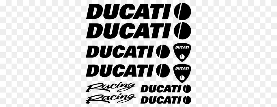 Ducati Corse Logo Vector, Stencil, Silhouette, Blackboard, Text Png Image