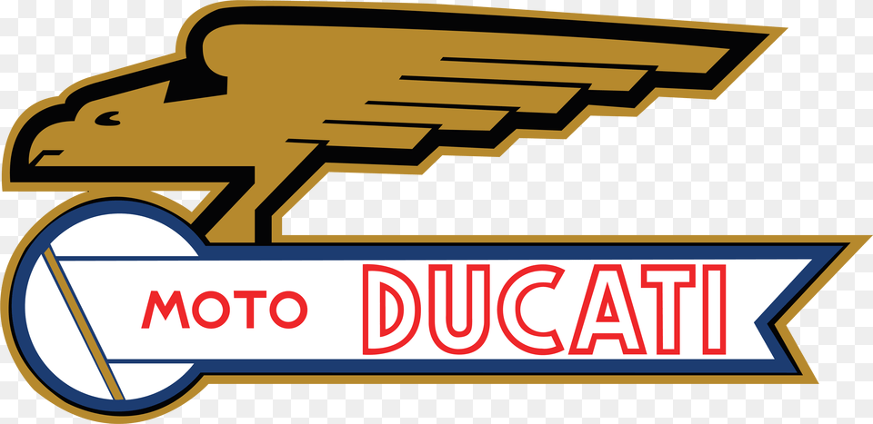 Ducati Moto Motorcycle Bike Retro Vintage Logo Racing Vinyl Moto Ducati Logo Png