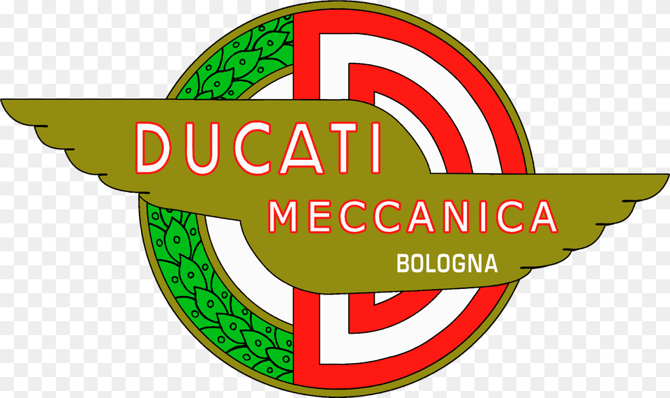 Ducati Motorcycle Logo History And Meaning Bike Emblem Ducati Meccanica Bologna Logo, Dynamite, Weapon Png Image