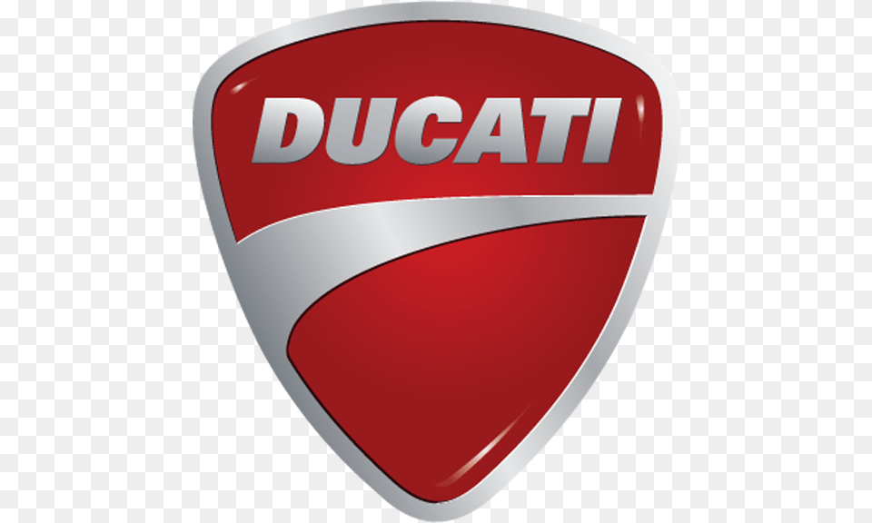 Ducati Motorcycle Logo Meaning And History Symbol Ducati Logo, Food, Ketchup, Badge Free Png