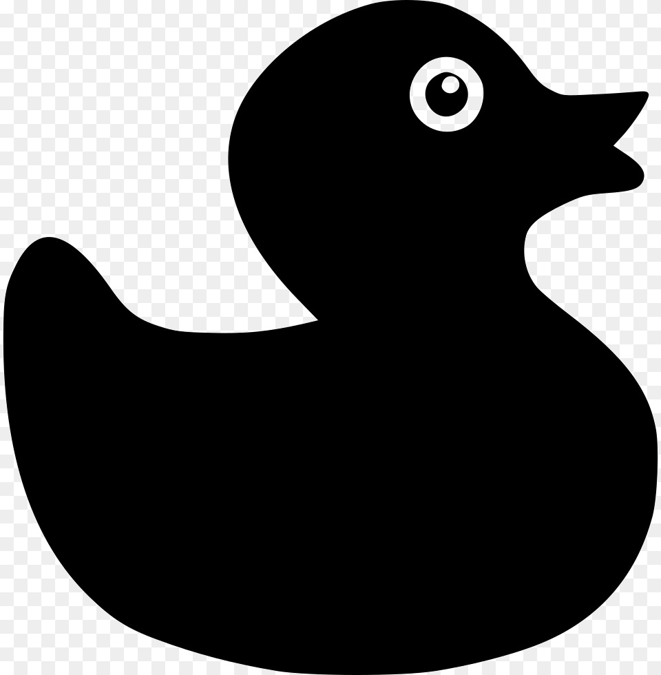 Duck, Silhouette, Animal, Mammal, Rat Png