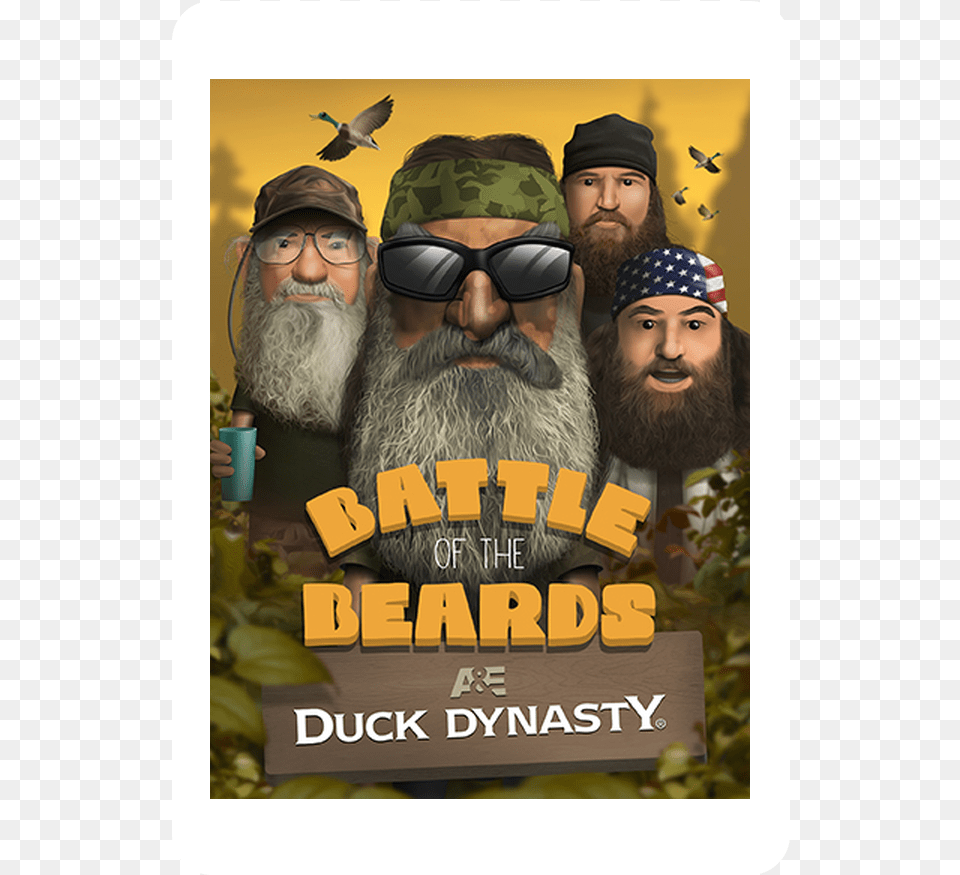 Duck Calls Bandannas And Beards The Ultimate Duck, Accessories, Person, Head, Sunglasses Png