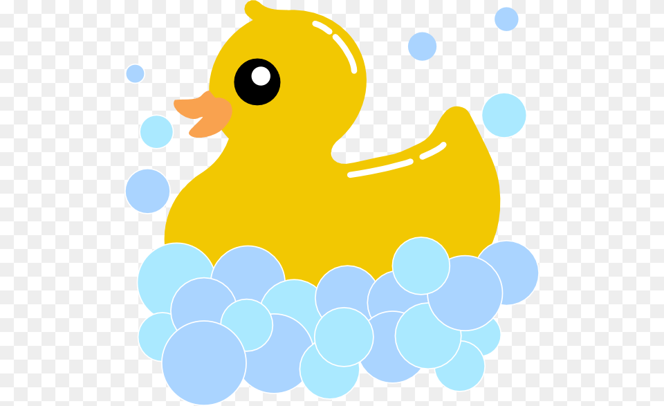Duck Clipart Bubble, Animal, Bird, Bear, Mammal Png Image