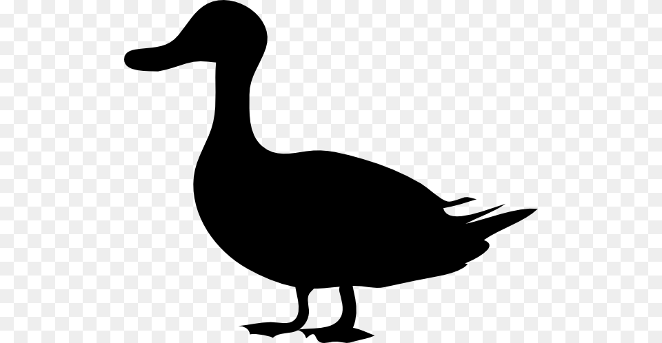 Duck Clipart Silhouette, Animal, Bird, Smoke Pipe Png
