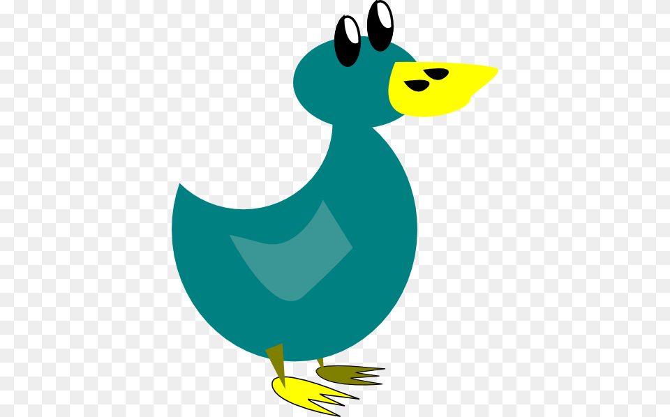 Duck Clipart Silly, Animal, Beak, Bird, Waterfowl Png