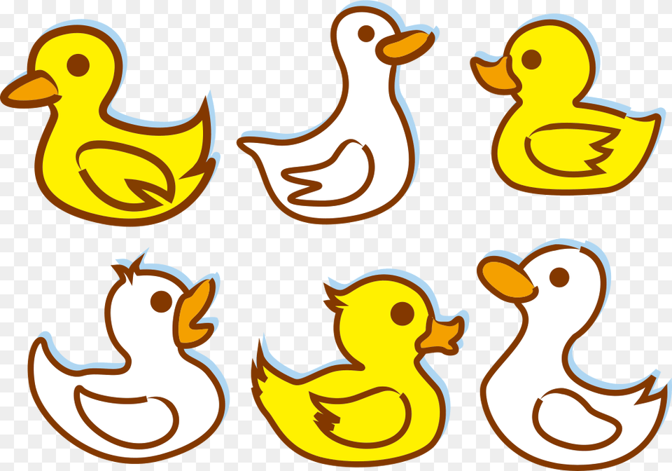 Duck Clipart Simple Simple Duckling Clip Art, Animal, Bird, Beak, Face Free Png