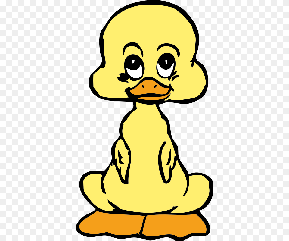 Duck Clipart Spring, Baby, Person, Cartoon, Head Png Image