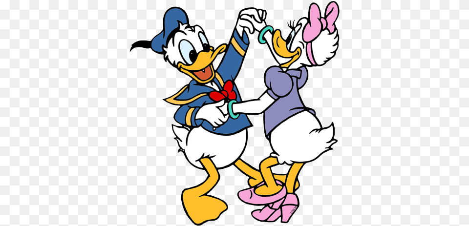 Duck Disney Love Illustration Donald And Daisy Duck, Cartoon, Baby, Person Free Transparent Png