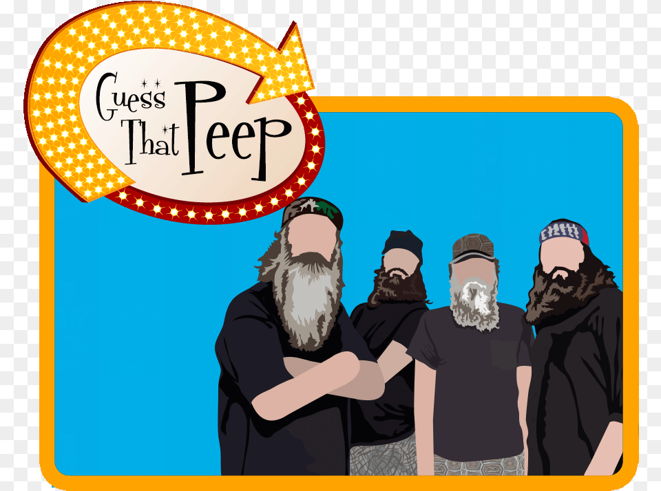 Duck Dynasty Still Airing, Adult, Person, Man, Male Free Png