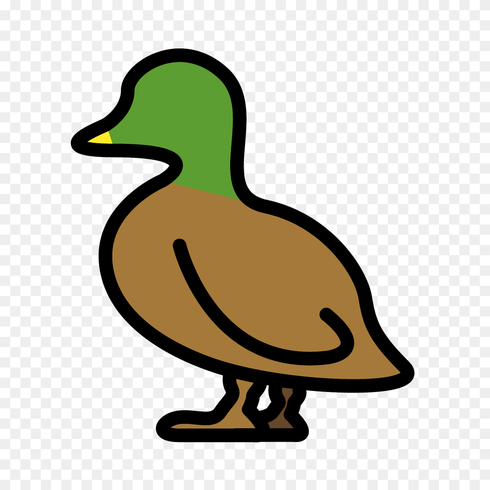 Duck Emoji Clipart, Animal, Anseriformes, Bird, Waterfowl Free Png Download