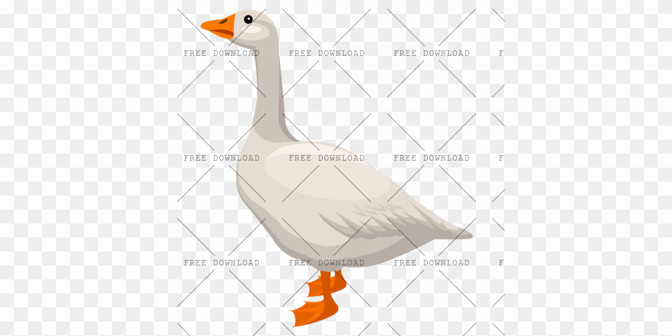 Duck Goose Swan Bird Image With Cartoon Geese, Animal, Waterfowl, Anseriformes Free Transparent Png