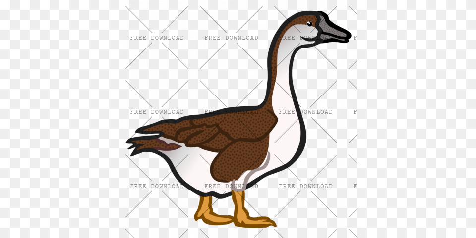 Duck Goose Swan Bird Image With Transparent Goose Clip Art, Animal, Waterfowl, Anseriformes, Smoke Pipe Png